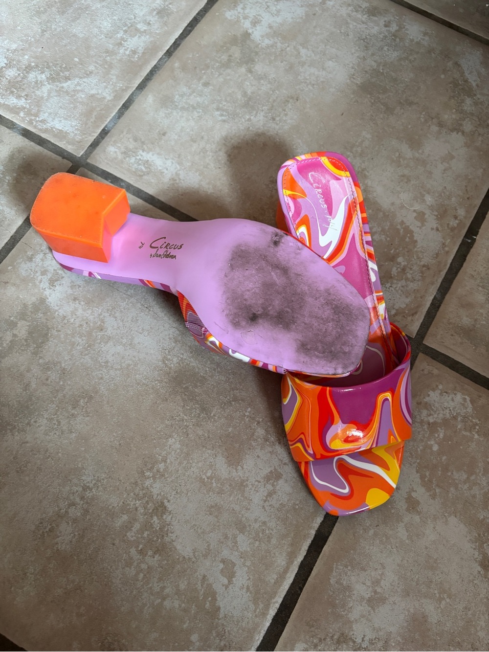 Sam Edelman Circus NY Sandal with block heel - Picture 4 of 4